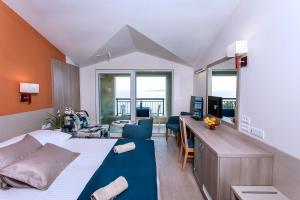 TV a/nebo společenská místnost v ubytování Apartments Villa Loznica