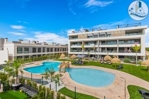 Bazén v ubytování Penthouse Santa Rosalía nebo v jeho okolí