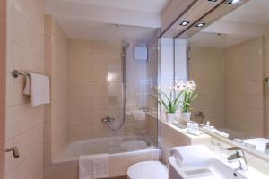 Koupelna v ubytování Apartments Villa Loznica