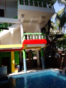 Bazén v ubytování Gabriels beach resort nebo v jeho okolí