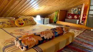 Postel nebo postele na pokoji v ubytování Lapin Paradise