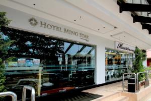 a store front of a hotel making starbucks at Hotel Ming Star in Kuala Terengganu +12 photos