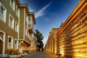 O edifício em que o hotel se localiza