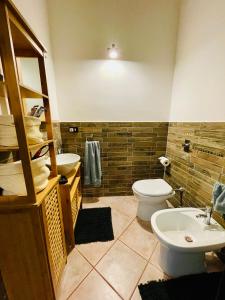 Koupelna v ubytování Sorti GuestHouse