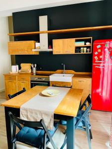 Kuchyň nebo kuchyňský kout v ubytování Sorti GuestHouse