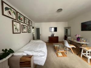 Μια τηλεόραση ή/και κέντρο ψυχαγωγίας στο Full Flat in City Centre with Balcony