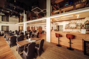 Lounge nebo bar v ubytování Hotel Jantar Wellness & Spa