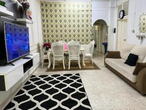 Χώρος καθιστικού στο Mysara Homestay 4 Bilik Kota Bharu