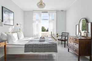 Postel nebo postele na pokoji v ubytování STF Villa Söderåsen B&B