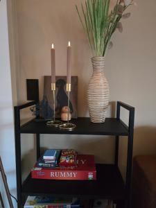 Et tv og/eller underholdning på Koselig og moderne leilighet, meget sentralt i Narvik med gratis parkering!