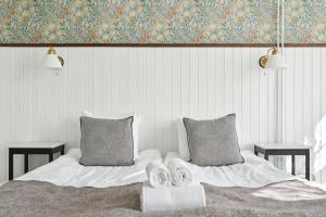 Postel nebo postele na pokoji v ubytování STF Villa Söderåsen B&B