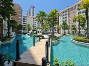 Πισίνα στο ή κοντά στο Jomtien SevenSeas Condo 1BR