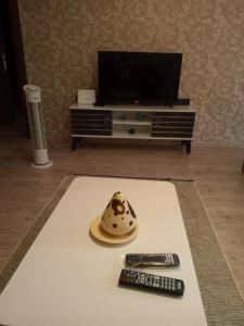 TV a/nebo společenská místnost v ubytování Eryaman, Wide Luxury Rezidance
