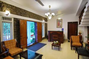 Istumisnurk majutusasutuses Chithirapuram Palace