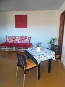 Et opholdsområde på Chalet Vida de Roça + 30 billeder