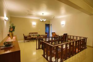 Istumisnurk majutusasutuses Chithirapuram Palace