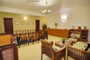 Istumisnurk majutusasutuses Chithirapuram Palace
