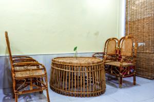 Posezení v ubytování Non Pakse Hostel