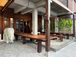 Restaurace v ubytování Now Chiang Mai