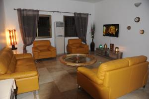 Posezení v ubytování Residence Helios