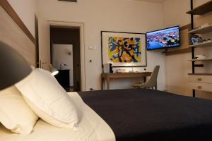 Krevet ili kreveti u jedinici u okviru objekta Balabuska Rooms & Garden
