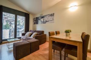Posezení v ubytování Apartaments Superior