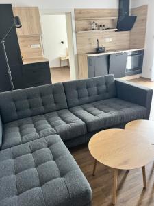 Kuchyňa alebo kuchynka v ubytovaní Sáňky Apartmány