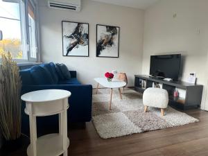 Χώρος καθιστικού στο Venus Apartment