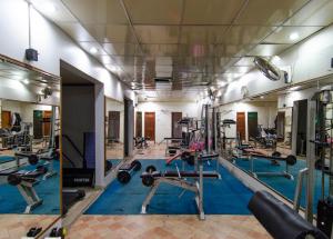 Fitness center at/o fitness facilities sa Hotel Galaxy