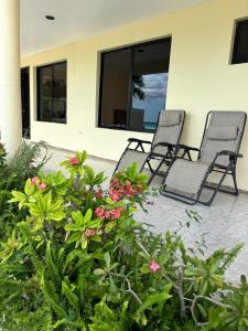 Zahrada ubytování Casa Sirena - Habitaciones a orilla de la Laguna y Cenote Esmeralda