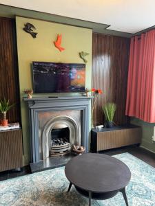 TV a/nebo společenská místnost v ubytování Detached 4 bed House - Brecon Beacons National Park