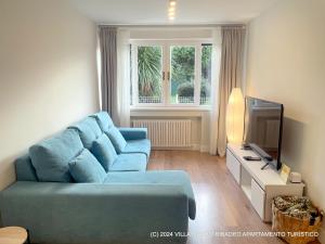 Część wypoczynkowa w obiekcie Villa Mauro Ribadeo Apartamento Turístico