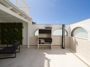 TV a/nebo společenská místnost v ubytování Sunset House los Caideros
