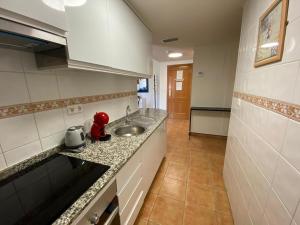 Kuchyň nebo kuchyňský kout v ubytování Sunrise Albir