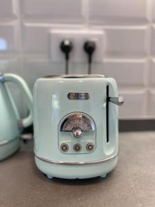 Příslušenství pro přípravu čaje a kávy v ubytování Terra Sana Casita