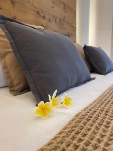 Postel nebo postele na pokoji v ubytování Terra Sana Casita