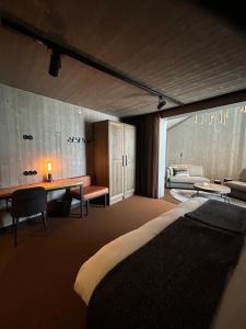 Кровать или кровати в номере Niehku Mountain Villa