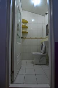 Koupelna v ubytování Haichian Hostel