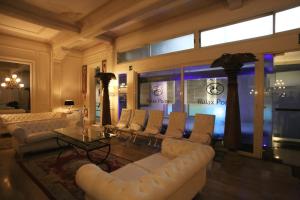 Posezení v ubytování Hotel Columbia Wellness & Spa