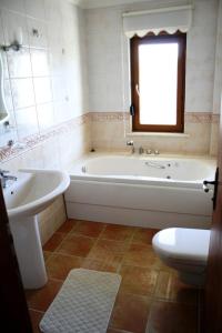 Et badeværelse på Villa Bursa