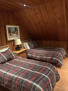 Posezení v ubytování Mont-Tremblant Mountain View Chalet