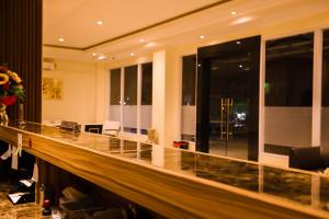 Ruang duduk di Vitta Hotel Manokwari