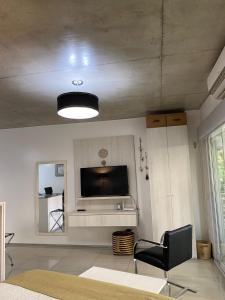 Μια τηλεόραση ή/και κέντρο ψυχαγωγίας στο Studio La Abadía +10 φωτογραφίες