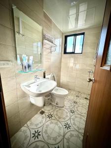 Koupelna v ubytování Huatian B&B