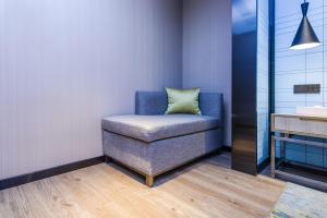 Posezení v ubytování Echarm Hotel Chengdu KuanNarrow Alley JinXianQiao Branch 宜尚酒店成都宽窄巷子金仙桥店