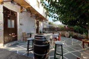 Balkón nebo terasa v ubytování Vryses Crete-Village Vibes