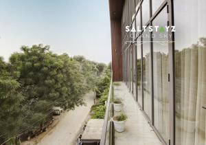 Zahrada ubytování Saltstayz Select - Unitech Cyber Park