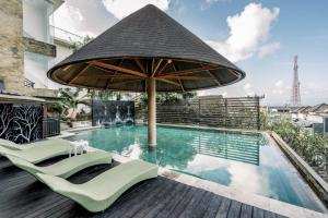 Bazén v ubytování ABISHA Resort Jimbaran nebo v jeho okolí