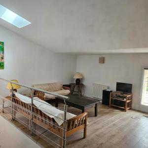 Posedenie v ubytovaní Maison vigneronne 8p / jardin / parking