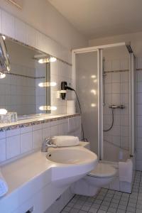 Ein Badezimmer in der Unterkunft Hotel Klusenhof
